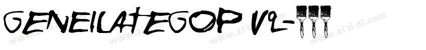 GenEiLateGoP v2字体转换